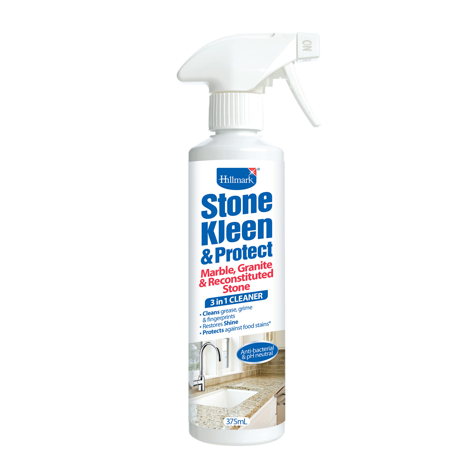 Hillmark Stone Kleen & Protect 3 in 1 Cleaner Selleys