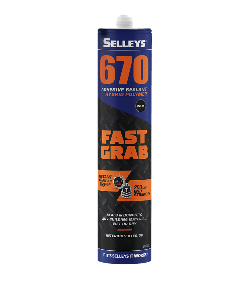 Selleys 670 Fast Grab Adhesive Sealant