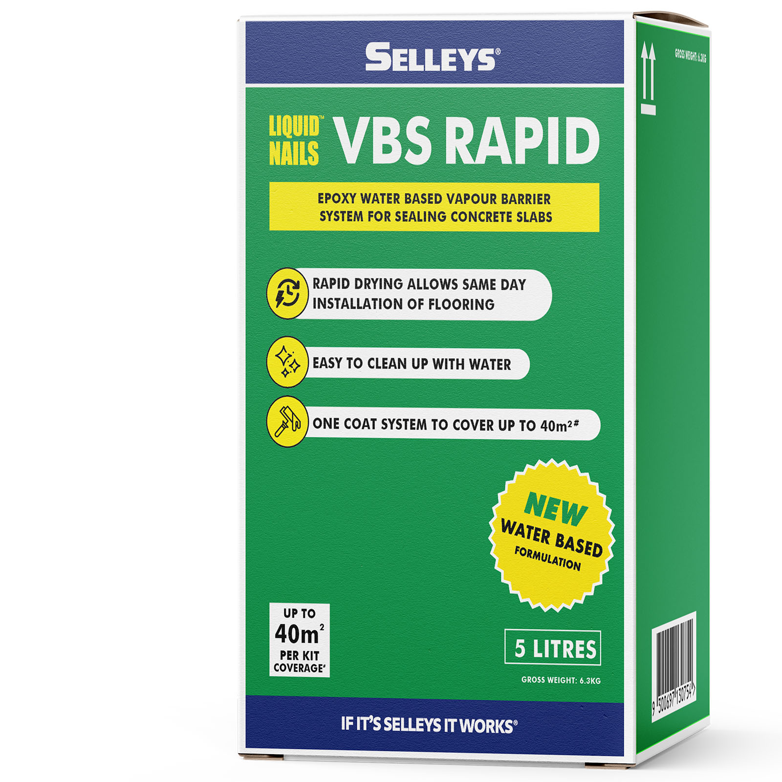 Selleys Liquid Nails VBS Rapid - 2-Part Epoxy Flooring Adhesive