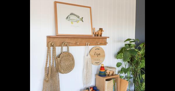 Handmade Hanging Rack How To Make a Kids Hanging Rack - Selleys