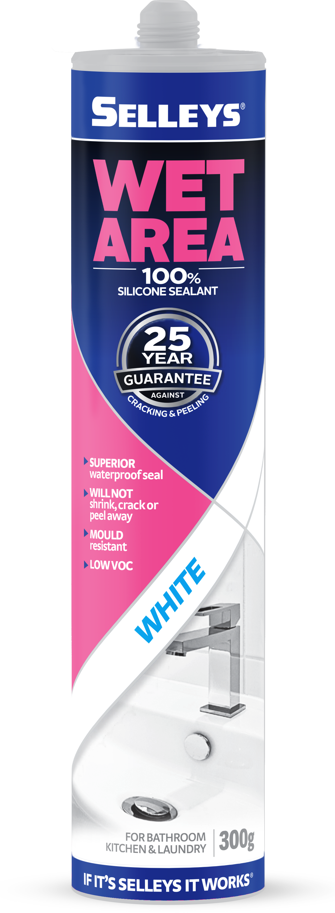 Selleys Wet Area Silicone Selleys