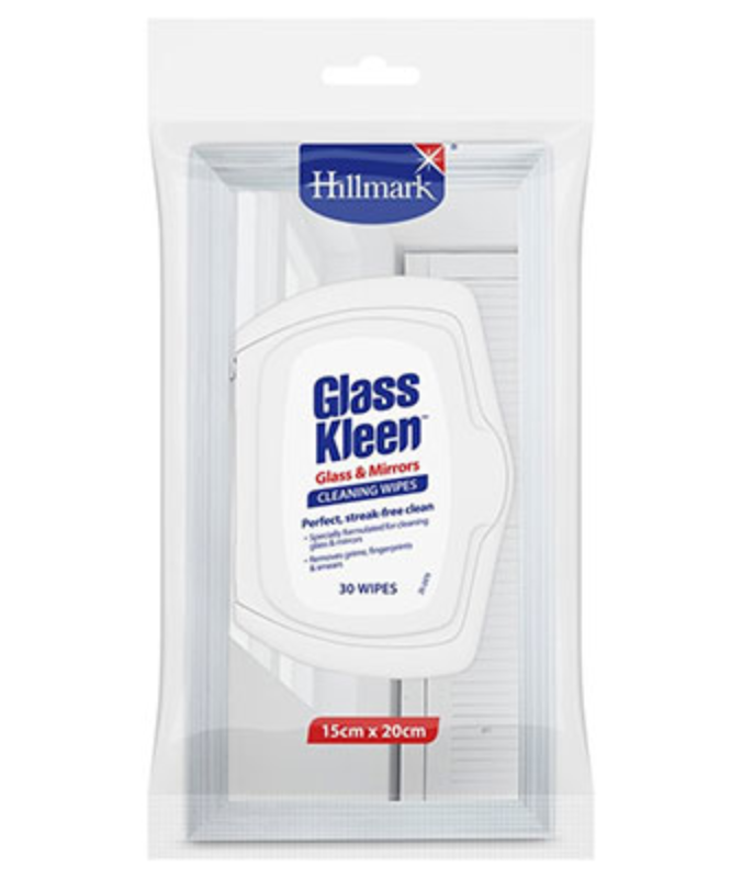 Hillmark Glass Kleen Wipes Selleys