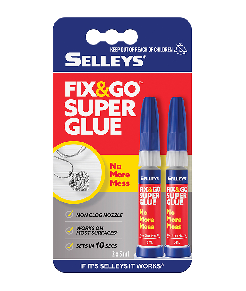 Fix&Go No More Mess Super Glue