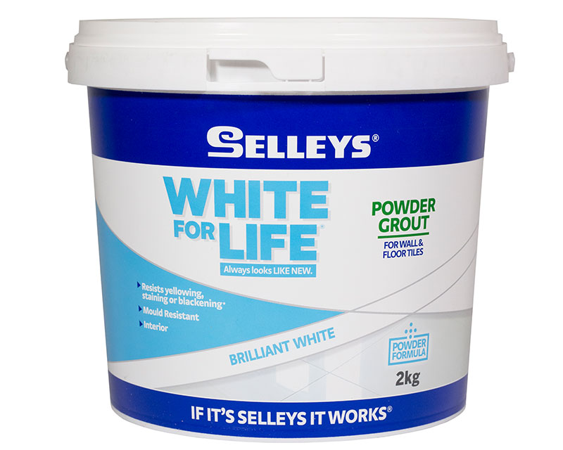 Selleys White For Life Powder Grout