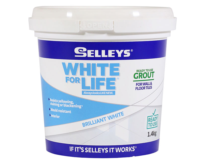 Selleys White For Life Ready To Use Grout