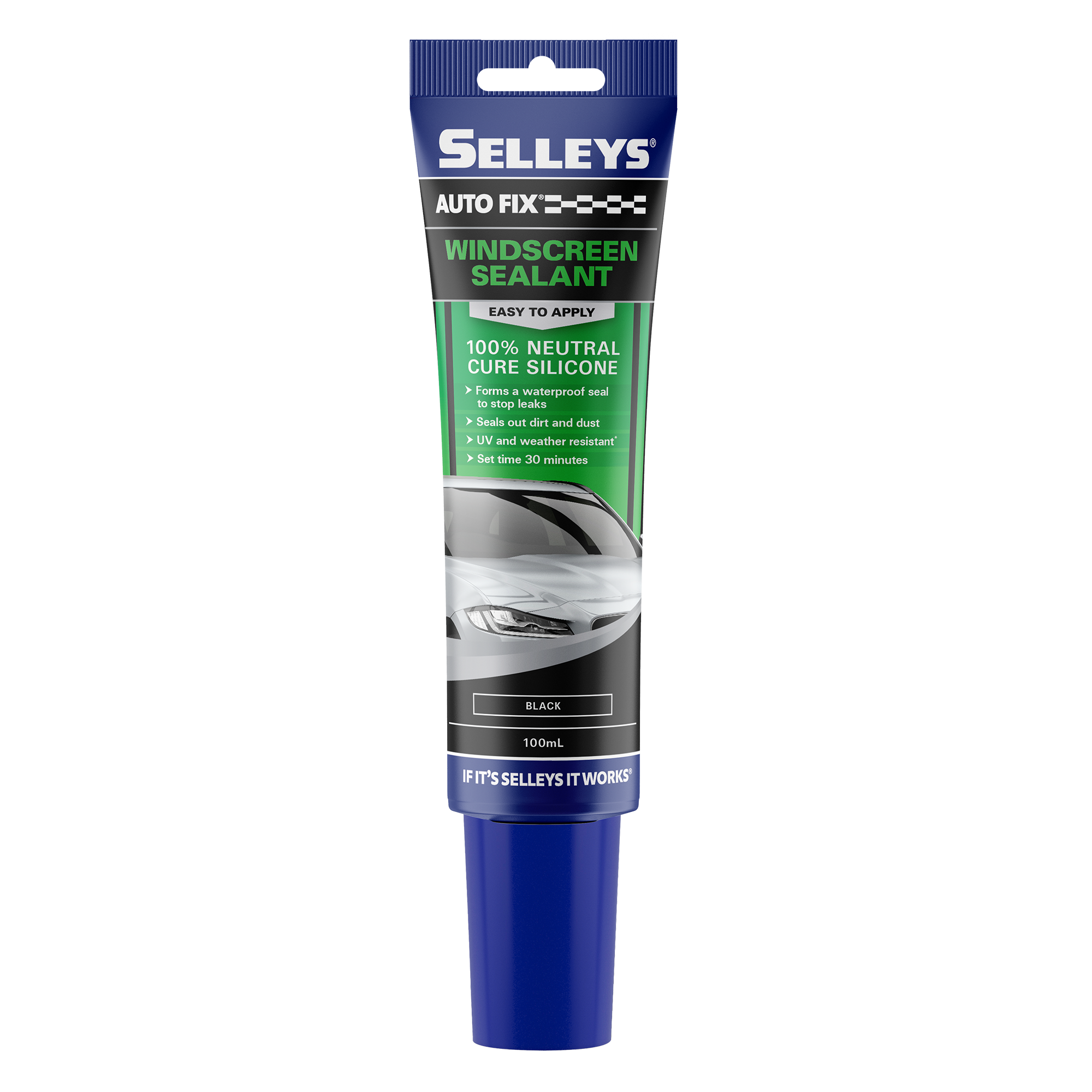 Selleys Auto Fix Windscreen Sealant Black