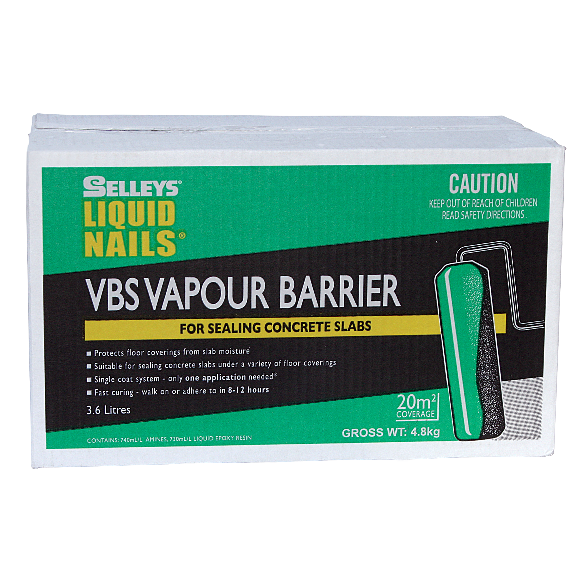 Selleys Liquid Nails VBS Vapour Barrier - Two-Pack Epoxy System
