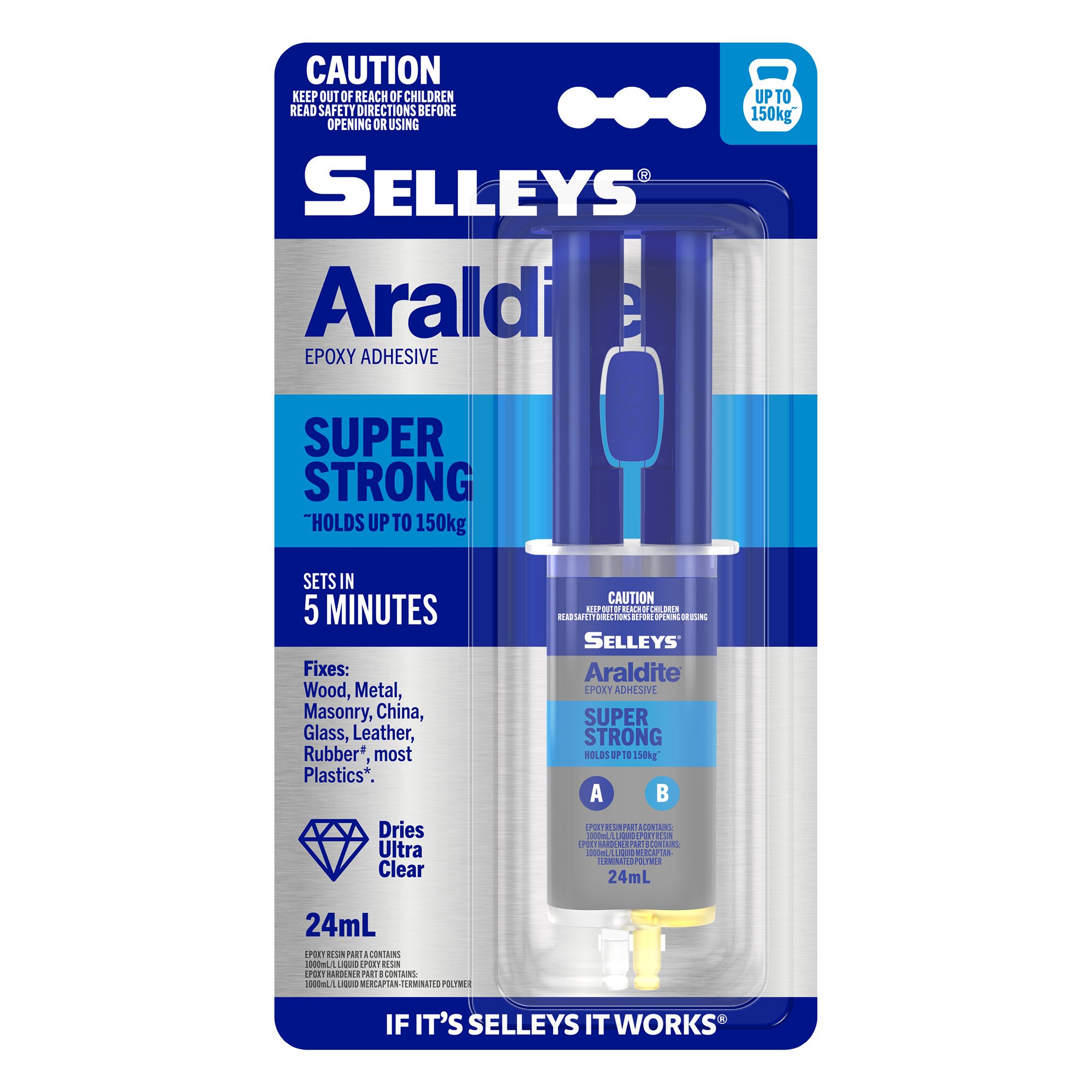 Selleys Araldite Super Strong Epoxy Adhesive