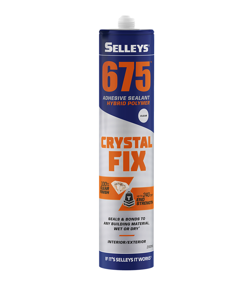 Selleys 675 Crystal Fix Adhesive Sealant