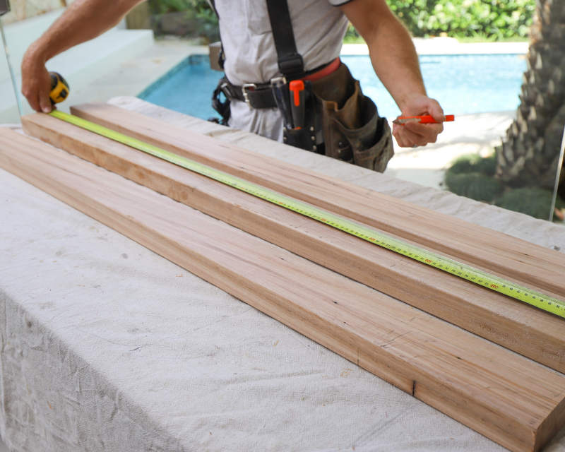 Step 1: Measure and Cut