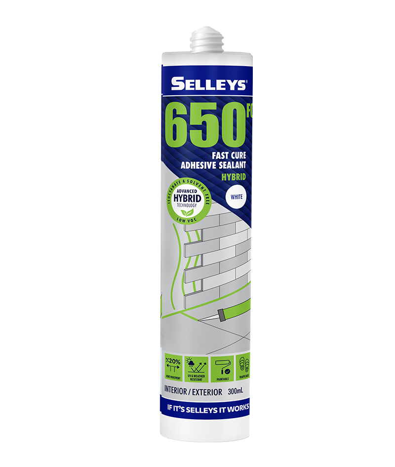 Selleys 650FC Fast Cure Adhesive Sealant